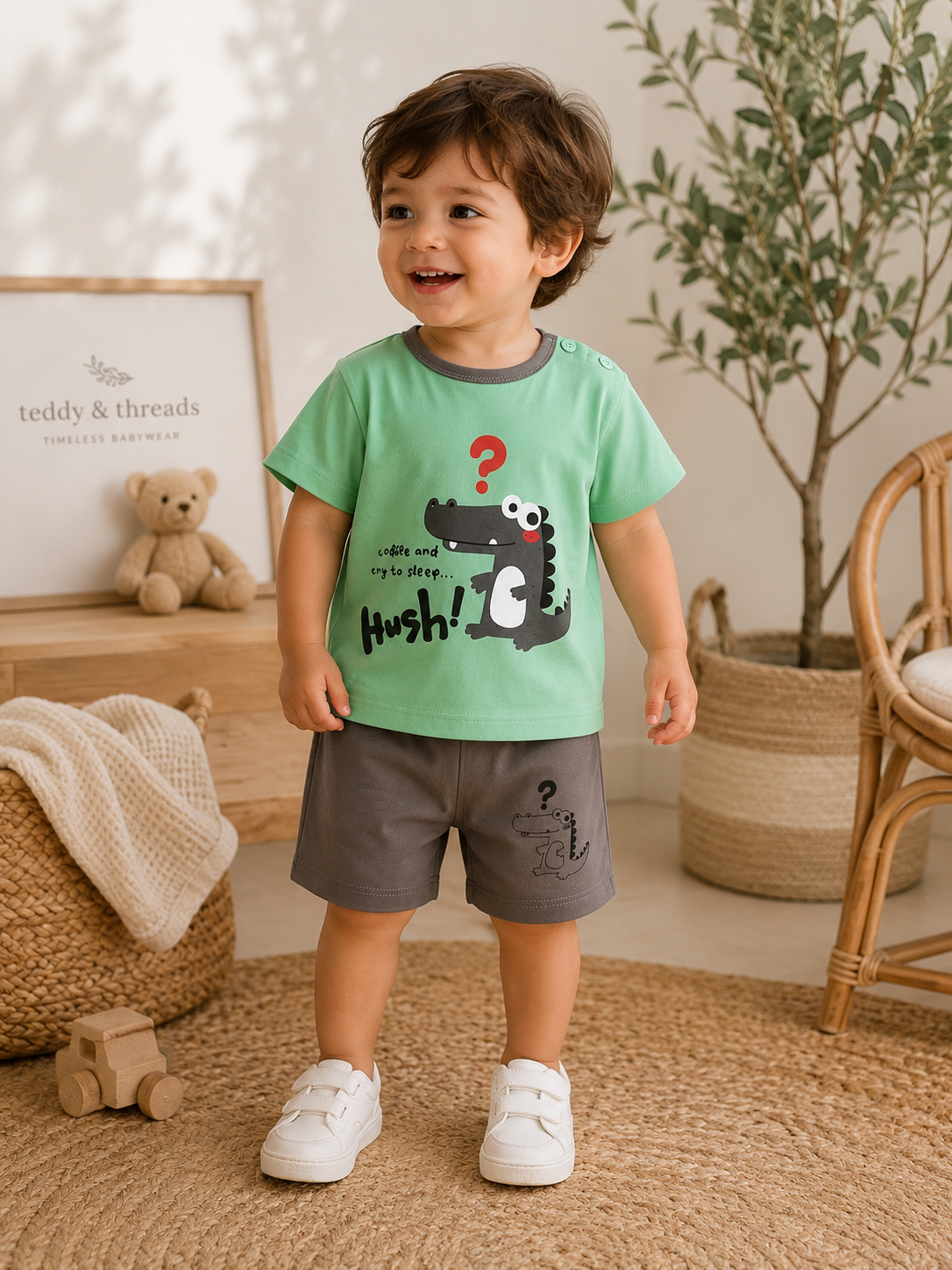Adventure Cotton Summer Set | 2-Piece Toddler Outfit