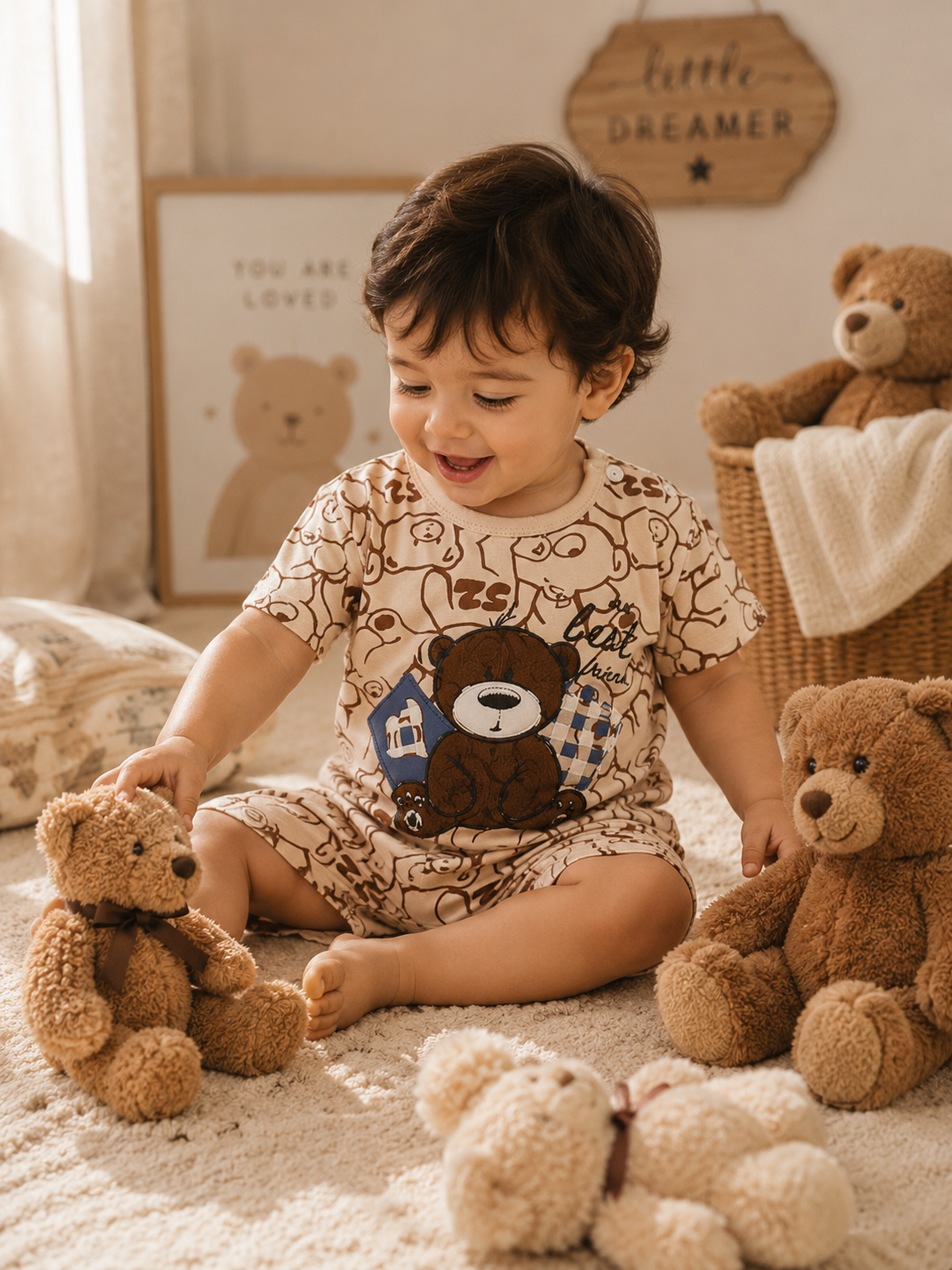 Adventure Cotton Summer Set | 2-Piece Toddler Outfit