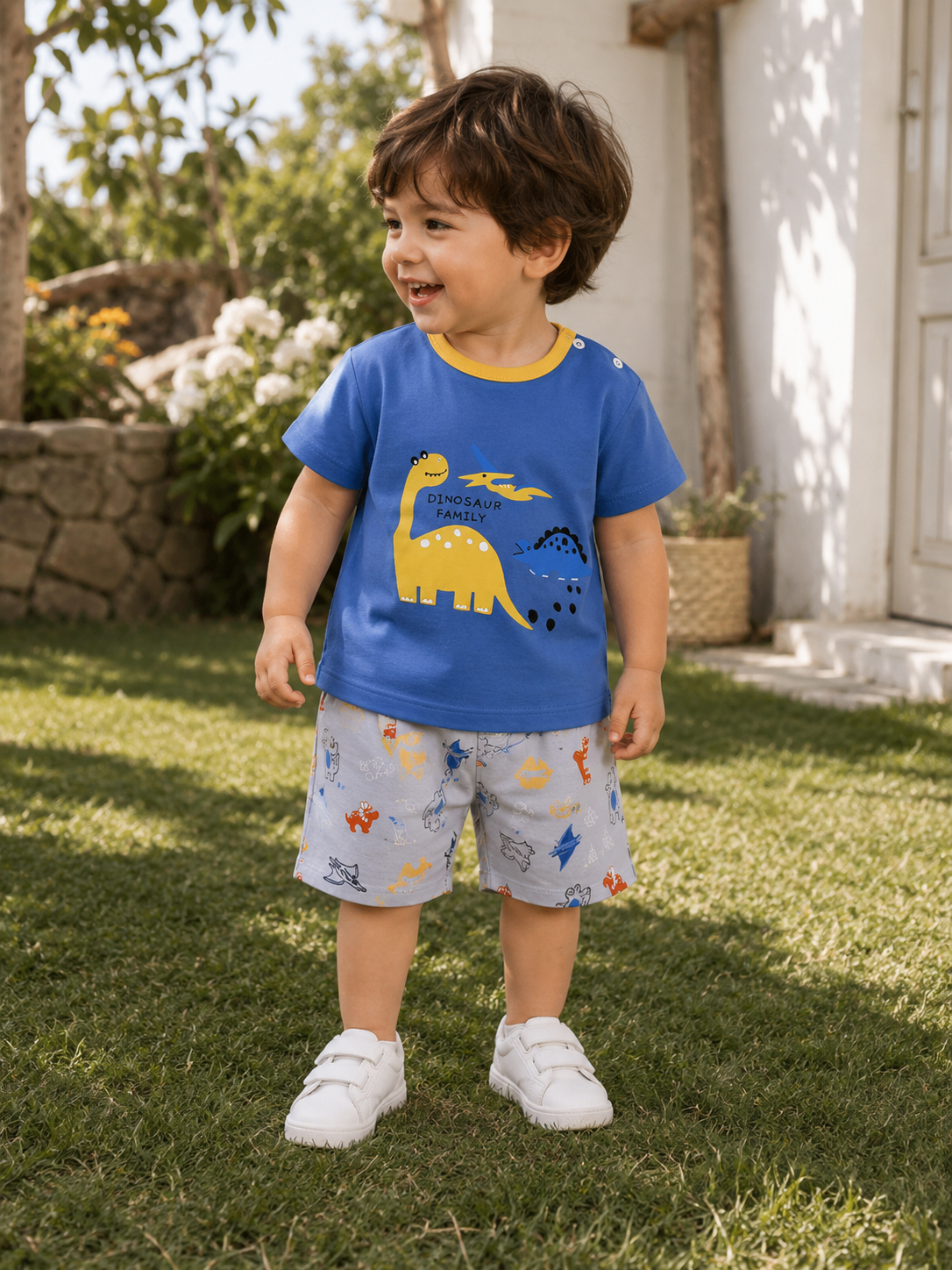 Adventure Cotton Summer Set | 2-Piece Toddler Outfit