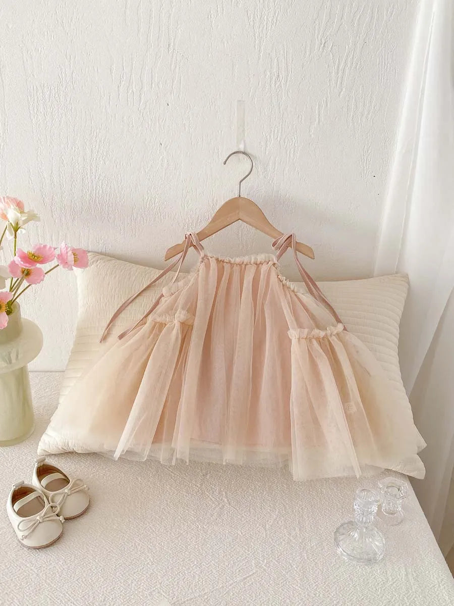 Tulle Princess Dress | Summer Mesh Baby & Toddler Girls Dress