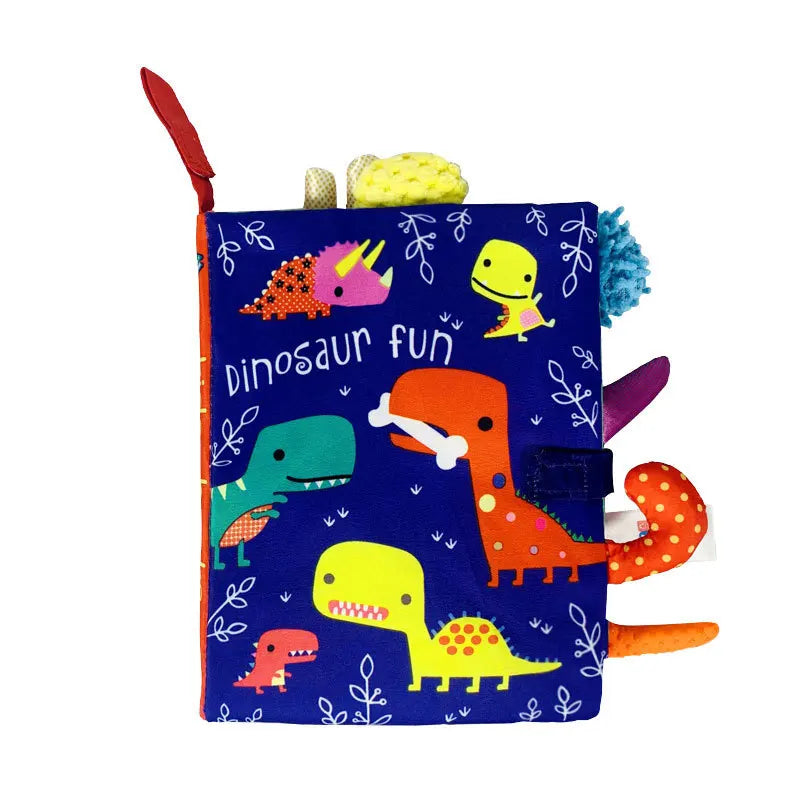 Sensory Baby Cloth Book | Soft Crinkle & Touch-and-Feel Learning Toy