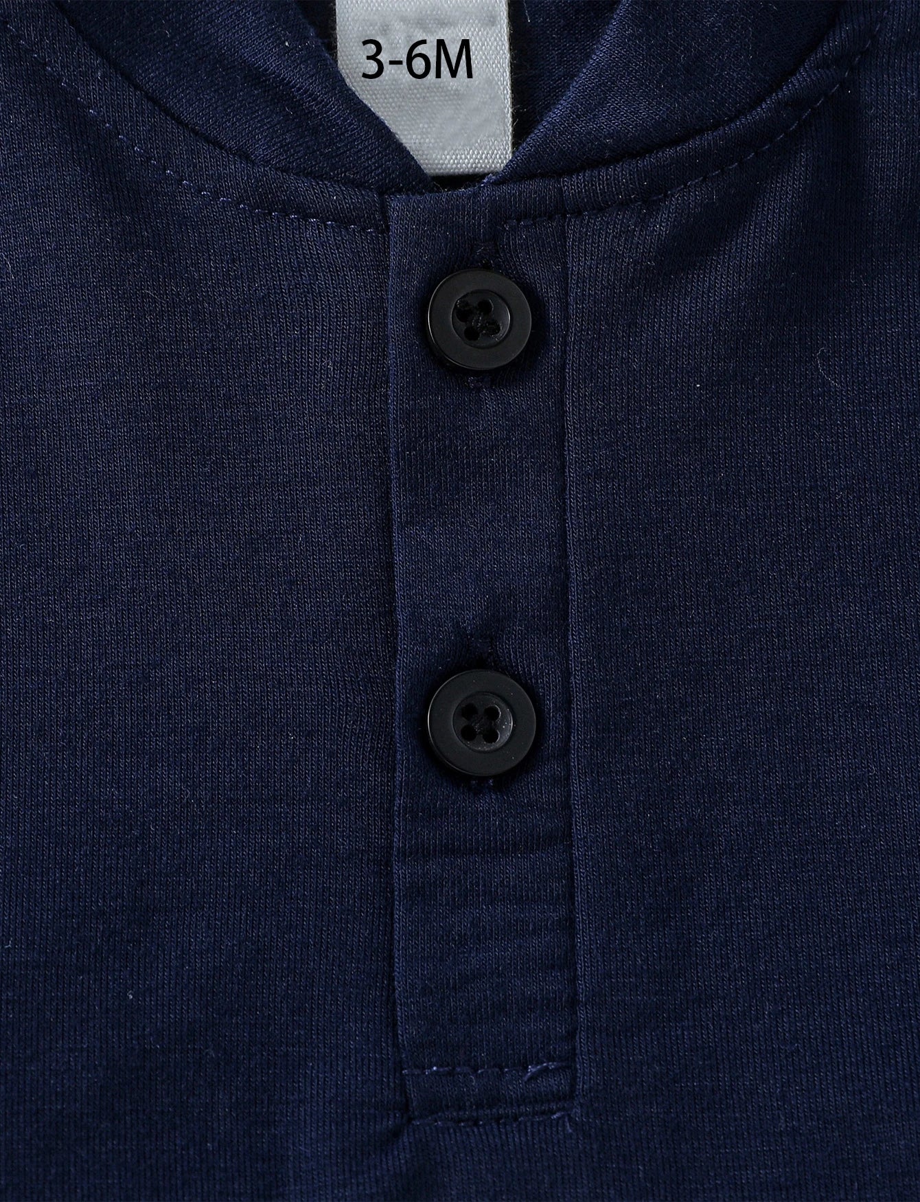 Classic Baby Boy T-Shirt & Shorts Set | Navy & White