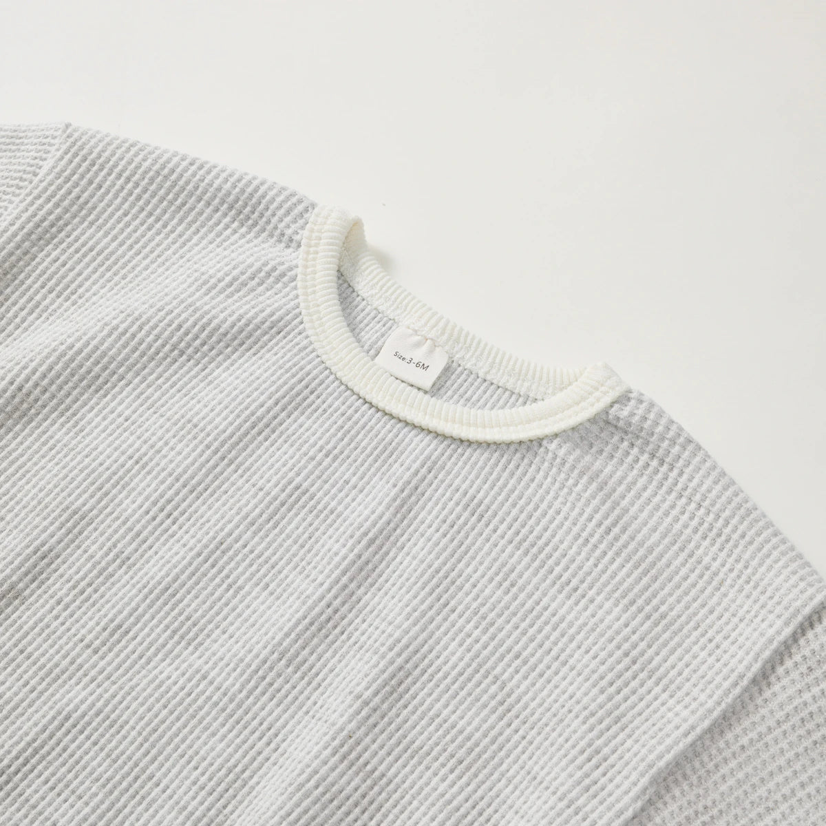 Waffle Knit Lounge Set | Soft Kids Sweatshirt & Joggers