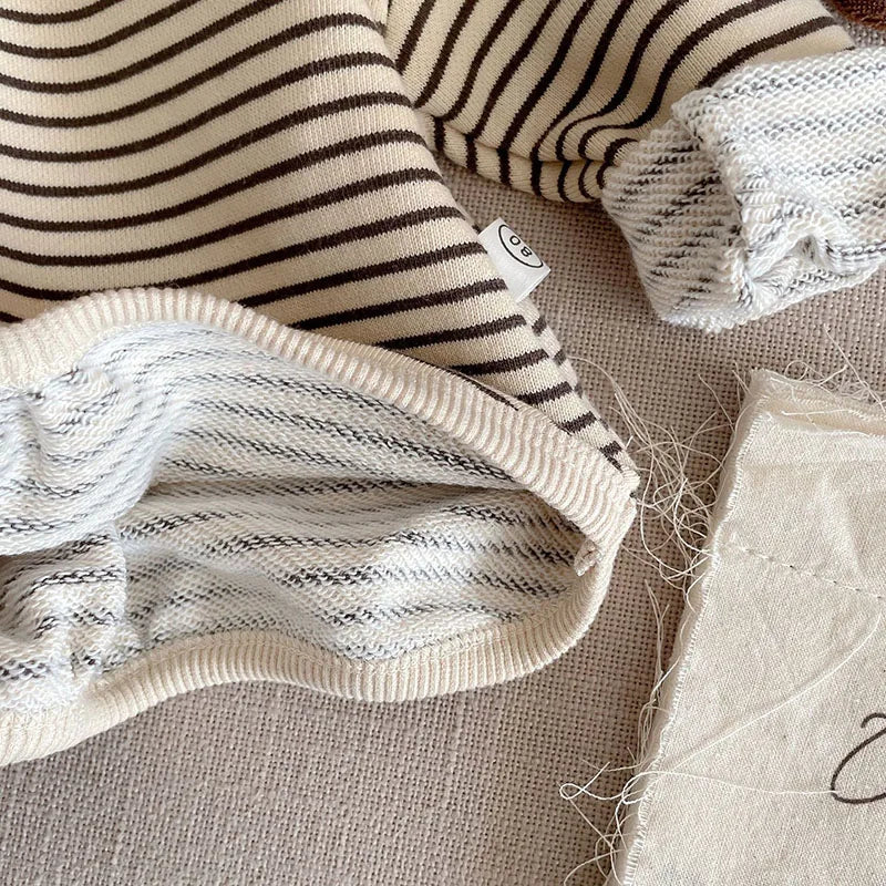 Classic Striped Kids Sweatshirt | Soft Long Sleeve Pullover