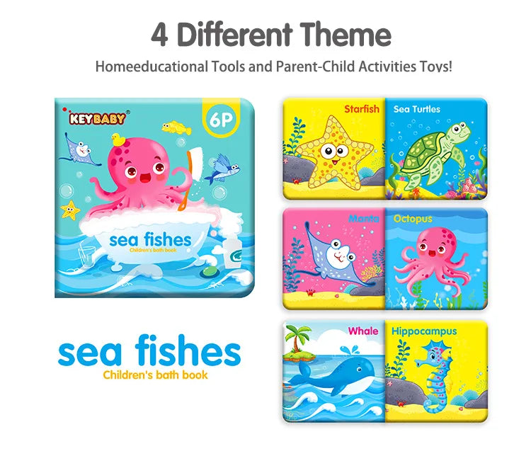 Soft Baby Bath Book