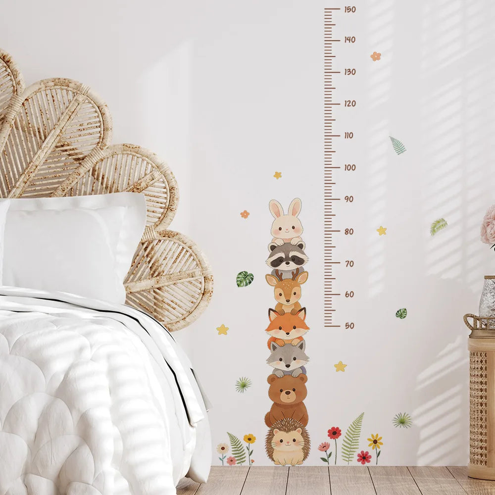 Forest Animal Nursery Wall Stickers | Removable Kids Room Wall Decals
